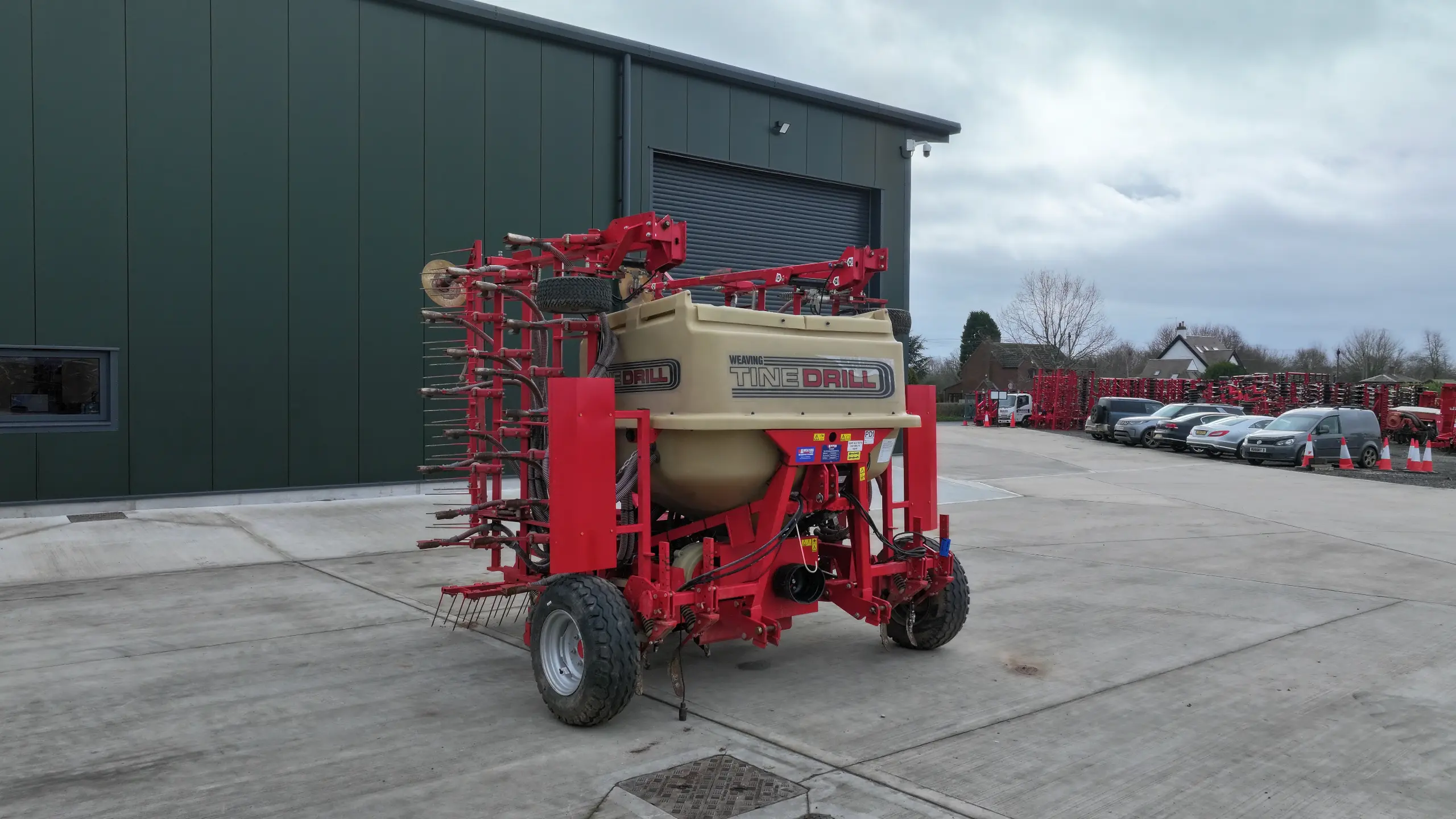 USED WEAVING TINE DRILL 6M